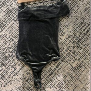 Velvet Bodysuit from Revolve
